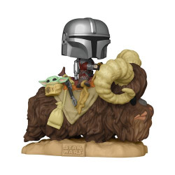 Star Wars -  The Mandalorian & The Child on Bantha - POP Deluxe n° 416