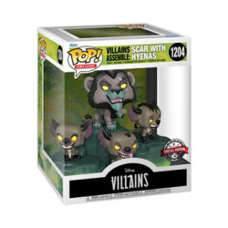 Disney - Villains - Scar with Hyenas Deluxe - POP n° 1204